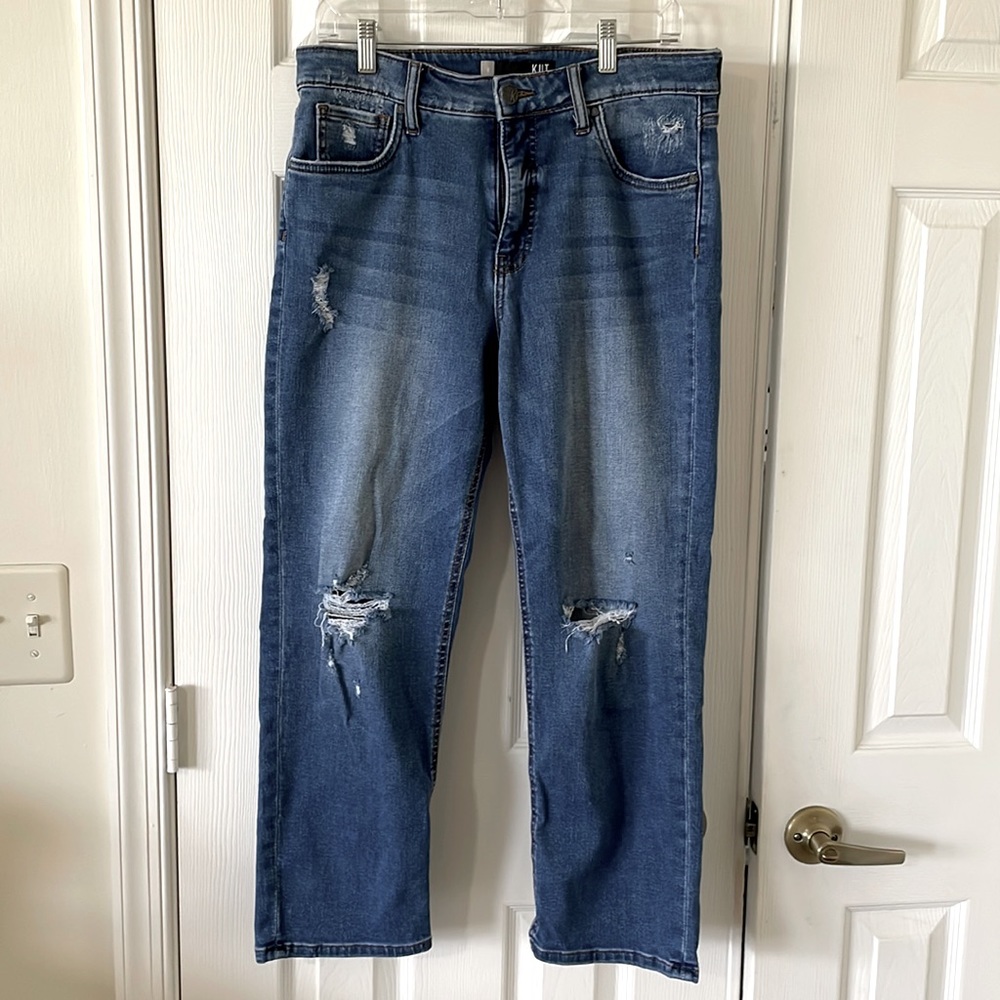 Kut From the Kloth Straight Leg Jeans. Size 8
